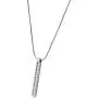 Lademayh Bar Necklace Engraved Inspirational Word Necklaces for Women, Stainless Steel Vertical Personalized Necklace with 20''+2'' Chain Lademayh Bar Necklace Engraved Inspirational Word Necklaces for Women, Stainless Steel Vertical Personalized Necklace with 20''+2'' Chain