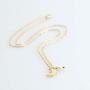 TseanYi Boho Moon Star Choker Necklace Tiny Gold Star Pendant Necklace Chain Jewelry Fashion Short Chain Necklaces Jewelry for Women and Girls (Gold)