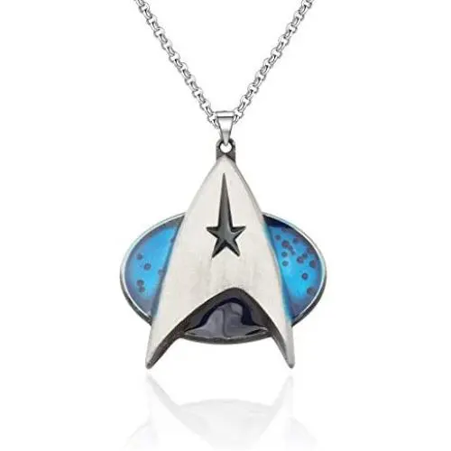 FAADBUK Star Trek Inspired Jewelry Star Trek Movie Inspired Necklace Star Trek Fans Gift Trek Movie Inspired Keychain Star Trek Star Trek Logo Necklace FAADBUK Star Trek Inspired Jewelry Star Trek Movie Inspired Necklace Star Trek Fans Gift Trek Movie Inspired Keychain Star Trek Star Trek Logo Necklace