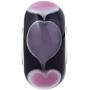 CharmSStory 925 Sterling Silver Heart Glass Charms Bead For Bracelets