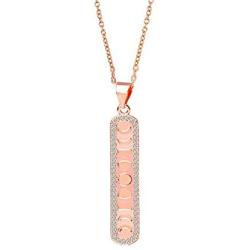 Moon Phase Necklace Bar Pendant Triple Goddess Jewelry