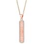 Moon Phase Necklace Bar Pendant Triple Goddess Jewelry
