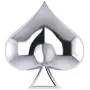 Adastra Jewelry Spade Tooth Charm 925 Sterling Silver