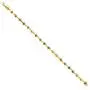 The World Jewelry Center 14k Yellow Gold Mixed Color Evil Eye Bracelet - 7'' The World Jewelry Center 14k Yellow Gold Mixed Color Evil Eye Bracelet - 7''