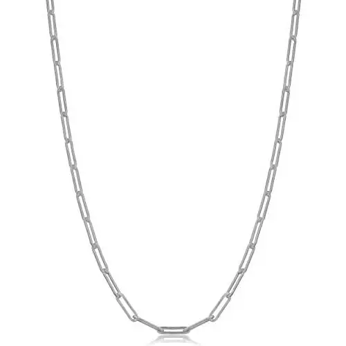 KoolJewelry Sterling Silver 2.9 mm Paperclip Chain Necklace for Men and Women KoolJewelry Sterling Silver 2.9 mm Paperclip Chain Necklace for Men and Women