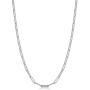 KoolJewelry Sterling Silver 2.9 mm Paperclip Chain Necklace for Men and Women