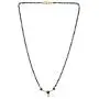 Efulgenz Indian Bollywood Traditional American Diamond CZ Mangalsutra Pendant Necklace Jewelry for Women