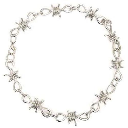 Eyraevor Men Women Gothic Choker Necklace Punk Rock Hip Hop Necklace Chain