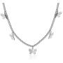 Butterfly Necklace for Women Charm Fly Butterfly Animal Tassel Pendant Necklace Girls Valentines Day Butterfly Gift Jewelry