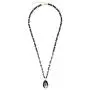 RIAH FASHION Bohemian Natural Stone Bead Long Necklace - Multi Layer Drape, Sparkly Crystal, Genuine Wood Pendant Charm Statement Chain RIAH FASHION Bohemian Natural Stone Bead Long Necklace - Multi Layer Drape, Sparkly Crystal, Genuine Wood Pendant Charm Statement Chain
