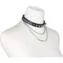 macoking Goth Leather Collar Choker Studded Spike Rivet Black Necklace Punk Bracelet macoking Goth Leather Collar Choker Studded Spike Rivet Black Necklace Punk Bracelet