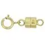 14k Gold-Filled 4 mm Magnetic Clasp Converter for Light Necklaces USA, Square Edge 5.5 mm Spring Ring 14k Gold-Filled 4 mm Magnetic Clasp Converter for Light Necklaces USA, Square Edge 5.5 mm Spring Ring