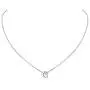 ChicSilver 925 Sterling Silver Letter A-Z Pendant Necklace, Dainty Small Initial Necklace for Women, Silver/Gold (with Gift Box)