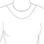 Basic Simple Thin Choker Slider Collar Contoured Statement Necklace For Women 925 Silver Sterling Add Pendant 2 4MM