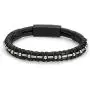 MEMGIFT FCK Cancer Morse Code Leather Bracelets for Men Women Funny Inspirational Cancer Survivor Gifts MEMGIFT FCK Cancer Morse Code Leather Bracelets for Men Women Funny Inspirational Cancer Survivor Gifts