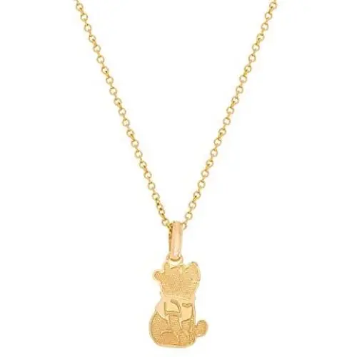 Disney Winnie the Pooh 14KT Yellow Gold Pendant Necklace, 18” Chain; Jewelry for Women Disney Winnie the Pooh 14KT Yellow Gold Pendant Necklace, 18” Chain; Jewelry for Women