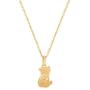 Disney Winnie the Pooh 14KT Yellow Gold Pendant Necklace, 18” Chain; Jewelry for Women