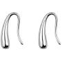 SLUYNZ 925 Sterling Silver Teardrop Drop Earrings for Women Teen Girls Droplet Earrings Small HooK Earrings