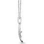 Sterling Silver Diamond Star Pendant Necklace (1/3 cttw, I-J Color, I2-I3 Clarity), 18''