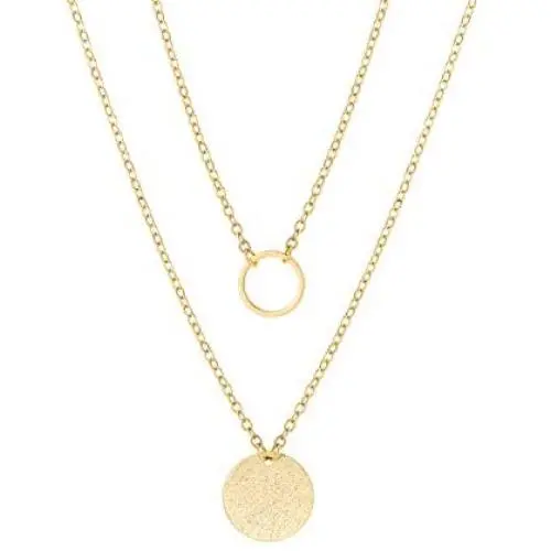 Aobei Pearl Circle Disk Necklace 18K Gold Chain Choker Layered Karma Full Moon Dainty Minimalist Jewelry for Women Aobei Pearl Circle Disk Necklace 18K Gold Chain Choker Layered Karma Full Moon Dainty Minimalist Jewelry for Women