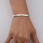 CENWA Memorial Bracelet Jewelry Sympathy Gift A Piece of My Heart Lives in Heaven Zircon Bracelet Loss Jewelry Gift