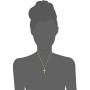 Jstyle Jewelry Mens Cross Necklace for Men Women Stainless Steel Pendant 24 Inch