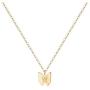 Turandoss Initial Butterfly Necklaces for Girls - Dainty 14K Gold Filled Handmade Personalized Letter Butterfly Choker Necklaces for Women Girls Jewelry Gifts