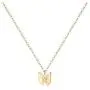 Turandoss Initial Butterfly Necklaces for Girls - Dainty 14K Gold Filled Handmade Personalized Letter Butterfly Choker Necklaces for Women Girls Jewelry Gifts