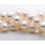 Long Pearl Necklaces Freshwater Cultured Pearls Strand Necklace with Heart Clasp Costume Wedding Beaded 6-7mm/7-8mm/8-9mm/9-10mm/10-11mm Pearl Jewelry Gift for Women Mothers Girls 18/20/36 Inches