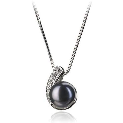 Claudia 7-8mm AA Quality Freshwater 925 Sterling Silver Cultured Pearl Pendant For Women