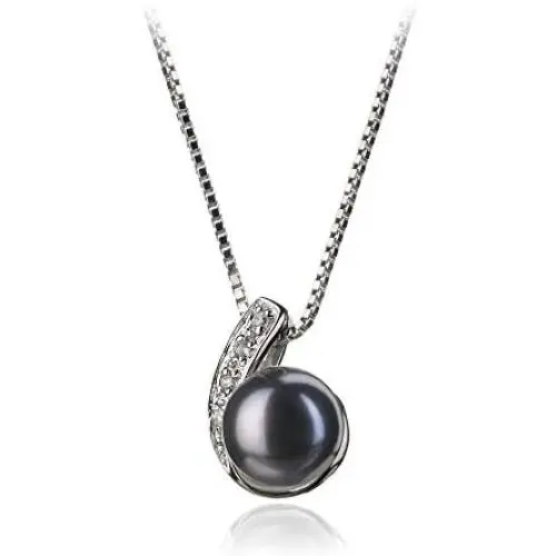 Claudia 7-8mm AA Quality Freshwater 925 Sterling Silver Cultured Pearl Pendant For Women