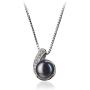 Claudia 7-8mm AA Quality Freshwater 925 Sterling Silver Cultured Pearl Pendant For Women