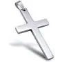 Jstyle Jewelry Mens Simple Cross Necklace Stainless Steel Pendant for Women 24 Inch