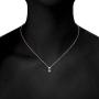 PAVOI 14K Yellow Gold Plated Cubic Zirconia Initial Necklace | Letter Necklaces for Women