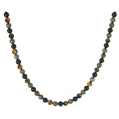 Auras by Osiris Beaded Necklaces for Men Healing Crystal Protection Stone Mens Necklaces Handmade in USA by Master Shaman Auras by Osiris Beaded Necklaces for Men Healing Crystal Protection Stone Mens Necklaces Handmade in USA by Master Shaman