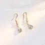 SWEETV Wedding Cubic Zirconia Earrings for Women, Brides, Bridesmaids -Teardrop Crystal Rhinestones Dangle Earrings SWEETV Wedding Cubic Zirconia Earrings for Women, Brides, Bridesmaids -Teardrop Crystal Rhinestones Dangle Earrings