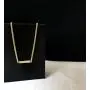 YUESUO Dainty Gold Bar Bracelet for Women Simple Delicate Curb Chain Handmade Minimalist Jewelry YUESUO Dainty Gold Bar Bracelet for Women Simple Delicate Curb Chain Handmade Minimalist Jewelry