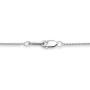 Jewelili Sterling Silver 1/10 Cttw Natural White Round Diamond Teardrop Dancing Angel Pendant Necklace, 18'' Rolo Chain