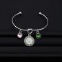 BLEOUK AKA Sorority Gift Sorority Bracelet Paraphernalia AKA Charm Bracelet AKA Graduation Gifts for Women