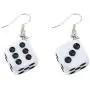 2 Pairs Dice Earring Contracted Sieve Disco Dancing Earrings Punk Resin Black White Cube Dice Casino Drop Earrings Funny Geometric 3D Dice Dangle Earrings for Women Girl Party Jewelry 2 Pairs Dice Earring Contracted Sieve Disco Dancing Earrings Punk Resin Black White Cube Dice Casino Drop Earrings Funny Geometric 3D Dice Dangle Earrings for Women Girl Party Jewelry