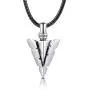 MANBU 925 Sterling Silver Urn Necklace for Men - Arrowhead Memorial Pendant Bar Urn Necklace Cremation Ash Jewelry Bereavement Keepsakes Gift for Loss of a Loved One MANBU 925 Sterling Silver Urn Necklace for Men - Arrowhead Memorial Pendant Bar Urn Necklace Cremation Ash Jewelry Bereavement Keepsakes Gift for Loss of a Loved One