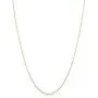 14k Yellow Gold Rope Chain Barely-There Necklace (0.7 mm, 0.9 mm, 1 mm or 1.3 mm) - Thin And Lightweight