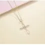 FANCIME 14K Gold Plated Sterling Silver Celtic Knot Cross Crucifix Infinity Pendant Necklace for Women Girls,16+2'' FANCIME 14K Gold Plated Sterling Silver Celtic Knot Cross Crucifix Infinity Pendant Necklace for Women Girls,16+2''