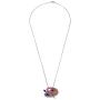 PammyJ Paint Palette Pendant Necklace for Artists Painters, 17.5''