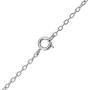 Disney Frozen Silver Plated Teardrop Pendant, 18'' Chain