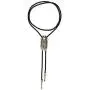 COOLLA Bolo tie- Handmade Western Cowboy Black Vintage Cicada Pendant for Women,Men