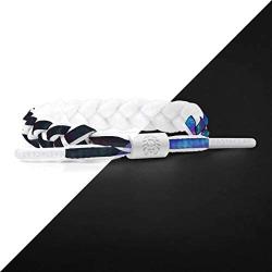 Rastaclat Mens Braided Bracelet, 100% Polyester - Medium/Large