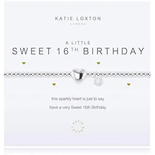Katie Loxton a Little Birthday Celebration Womens Stretch Adjustable Band Fashion Charm Bracelet Katie Loxton a Little Birthday Celebration Womens Stretch Adjustable Band Fashion Charm Bracelet
