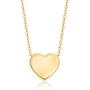 Ross-Simons 14kt Yellow Gold Heart Pendant Necklace