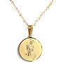 AA Saint Jude Thaddeus Catholic Stainless Steel Pendant with Chain (SSPJ15MDCH-S)